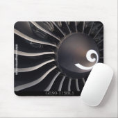 GE90 mousepad マウスパッド (マウス)