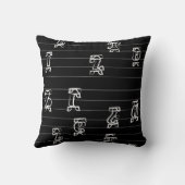 Ge’ez Numbers Illustration – Traditional Ethiopian クッション (裏面)