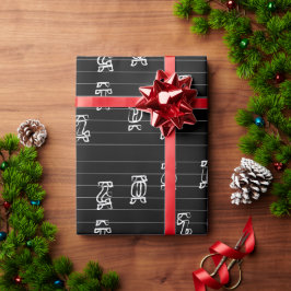 Ge’ez Numbers Illustration – Traditional Ethiopian ラッピングペーパー