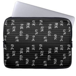 Ge’ez Numbers Illustration – Traditional Ethiopian ラップトップスリーブ