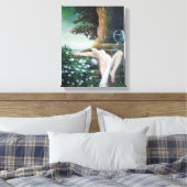 GEA、マートルと水 キャンバスプリント (インサイチュ (寝室))