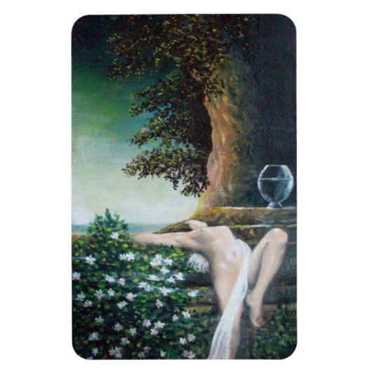 GEA、マートルと水 マグネット (縦)