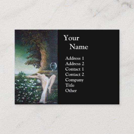 GEA、マートルと水 名刺 (正面)