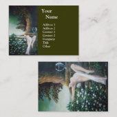 GEA、マートルと水 名刺 (正面/裏面)