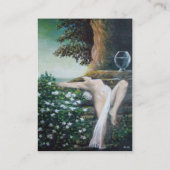 GEA，マートルと水，羊皮紙 名刺 (裏面)