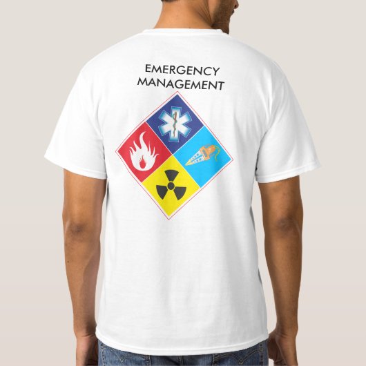 GEA Emergency Management Tshirt Tシャツ (裏面)