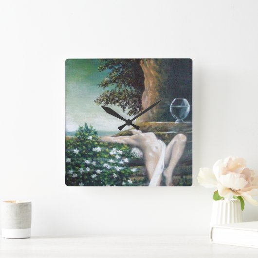 GEA、MYRTLE、WATER スクエア壁時計 (ホーム)