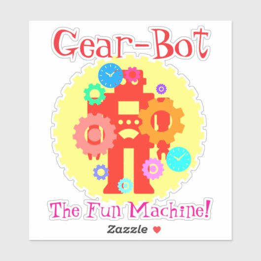 Gear Robot シール (シート)