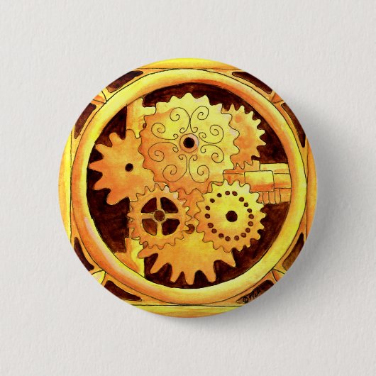 Gearbox1 缶バッジ (正面)