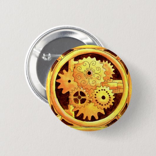 Gearbox1 缶バッジ (正面&裏面)