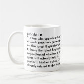 Geardoのコーヒー・マグ コーヒーマグカップ (左)