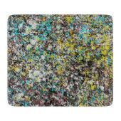 Geared Toward Abstract Art Design Lover カッティングボード (正面)