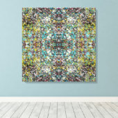 Geared Toward Abstract Art Design Lover  キャンバスプリント (インサイチュ (ウッドフロア))