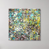 Geared Toward Abstract Art Design Lover  キャンバスプリント (正面)