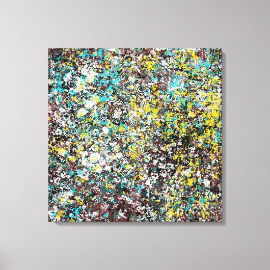 Geared Toward Abstract Art Design Lover  キャンバスプリント (正面)