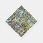 Geared Toward Abstract Art Design Lover スタンダードランチョンナプキン (角)