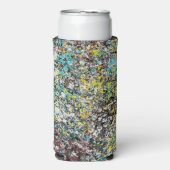 Geared Toward Abstract Art Design Lover  スリム缶クーラー (Seltzer正面)