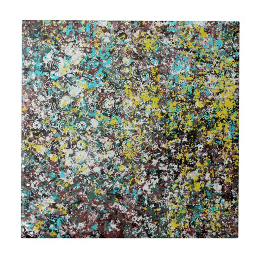 Geared Toward Abstract Art Design Lover  タイル (正面)