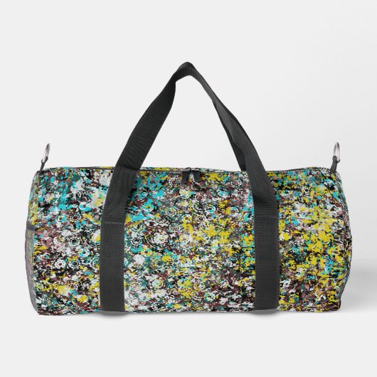 Geared Toward Abstract Art Design Lover ダッフルバッグ (裏面)