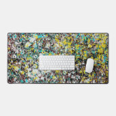 Geared Toward Abstract Art Design Lover デスクマット (キーボード&マウス)