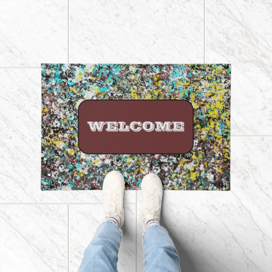 Geared Toward Abstract Art Design Lover ドアマット (室内)