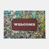 Geared Toward Abstract Art Design Lover ドアマット (正面)