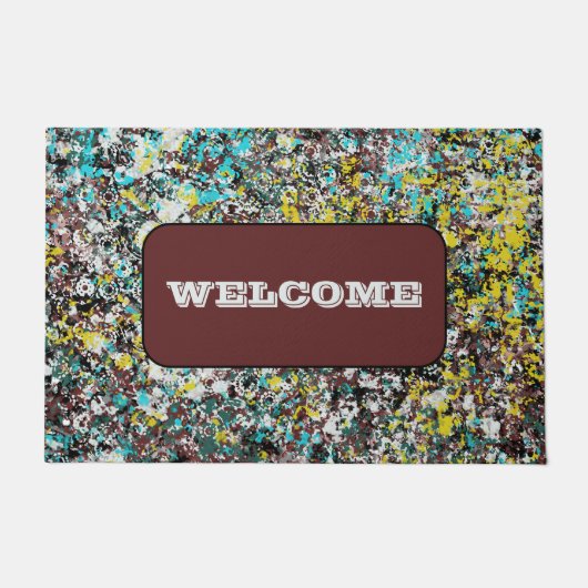 Geared Toward Abstract Art Design Lover ドアマット (正面)