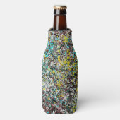 Geared Toward Abstract Art Design Lover  ボトルクーラー (ボトル正面)