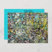 Geared Toward Abstract Art Design Lover ポストカード (正面/裏面)