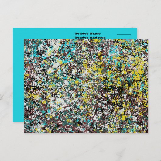 Geared Toward Abstract Art Design Lover ポストカード (正面/裏面)