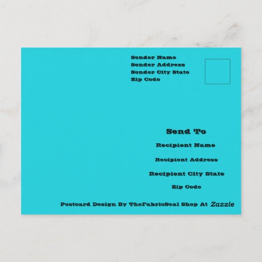 Geared Toward Abstract Art Design Lover ポストカード (裏面)