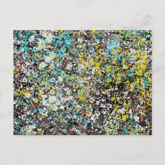 Geared Toward Abstract Art Design Lover ポストカード (正面)