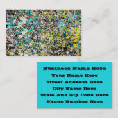 Geared Toward Abstract Art Design Lover 名刺 (正面/裏面)