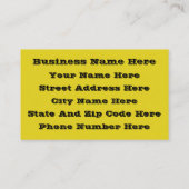 Geared Toward Abstract Art Design Lover 名刺 (裏面)