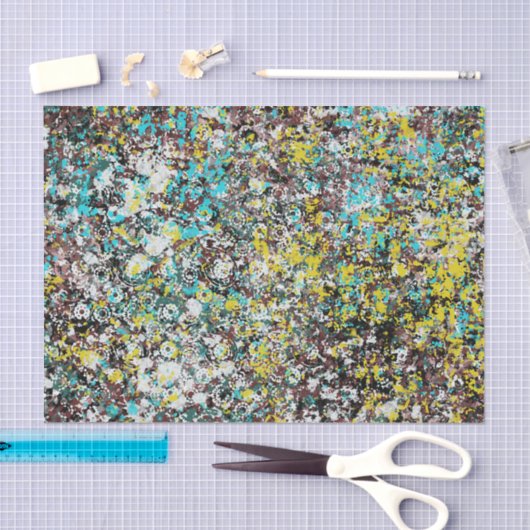 Geared Toward Abstract Art Design Lover  薄葉紙 (クラフト)