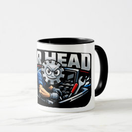 Gearhead Mechanics Mug マグカップ