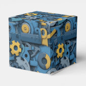 Gearing Up for Robot -ベビーベビーシャワー フェイバーボックス (裏面サイド)