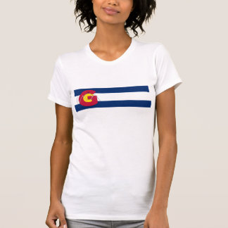 Gearistコロラド州の旗のワイシャツ-女性 Tシャツ