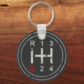 GearshiftノブシンクロT3バナゴンクラシック車 キーホルダー (正面)