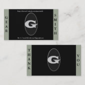 Gearsmithの名刺 名刺 (正面/裏面)