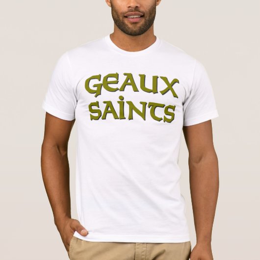 Geauxの聖者 Tシャツ (正面)