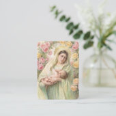 Gebedskaartje Madonna Met Kind Engels 名刺 (スタンド正面)