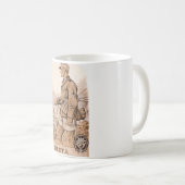 Gebirgsjäger Kreta コーヒーマグカップ (正面右)