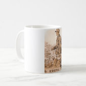 Gebirgsjäger Kreta コーヒーマグカップ (正面左)