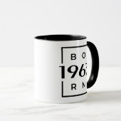 Geburtsjahr 1963 Tasse マグカップ (正面右)