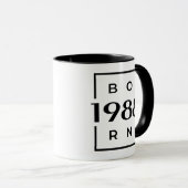 Geburtsjahr 1988 Tasse マグカップ (正面右)