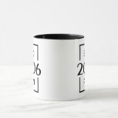 Geburtsjahr 2006 Tasse マグカップ (中央)
