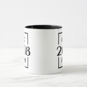 Geburtsjahr 2018 Tasse マグカップ (中央)