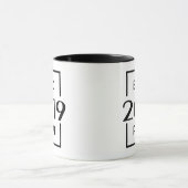 Geburtsjahr 2019 Tasse マグカップ (中央)