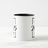 Geburtsjahr 2025 Tasse マグカップ (中央)